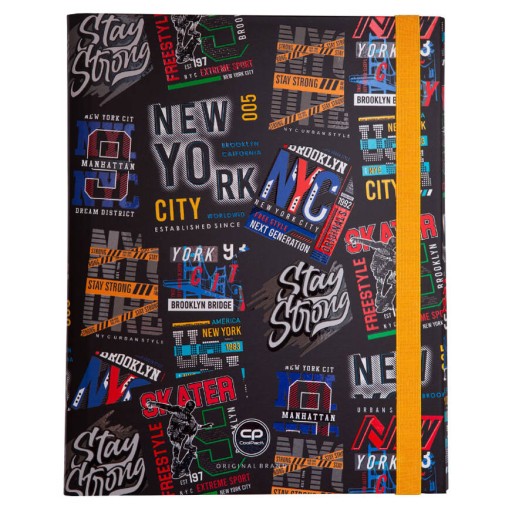 Coolpack priestorová aktovka s gumičkou Big City