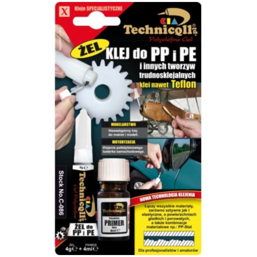 TECHNICQLL LEPIDLO NA PLASTY PP PE PTFE GEL C-086
