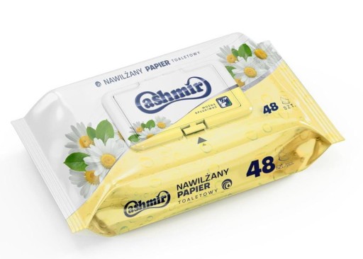 KAŠMÍROVÝ VLHČENÝ TOALETNÝ PAPIER HARMANČEK 48 ks