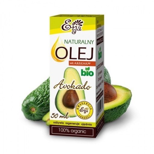 Bio avokádový olej ETJA olej so 7 vitamínmi 50 ml
