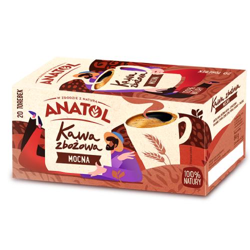 ANATOL Strong expresná káva, 20x4,2g