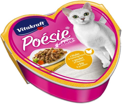 VITAKRAFT Poesie Creation kuracie mäso so zeleninou v smotanovej omáčke 85g
