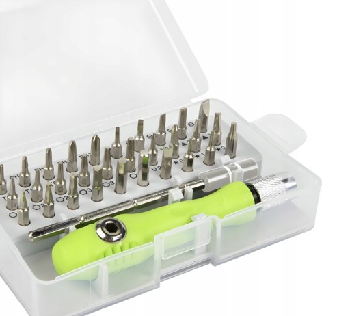 SADA PRESNÝCH SKRUTKOVAČOV 32V1 32 EL TORX BIT SADA SKRUTKOVAČOV