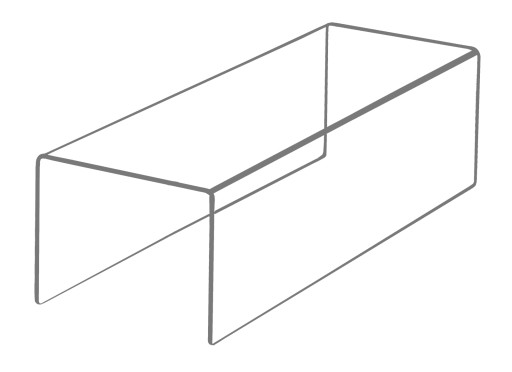 STOJAN STOJAN DISPLEJ PLEXI STEP 40/10 cm