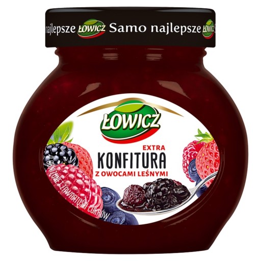 Łowicz Extra džem s lesným ovocím 240 g