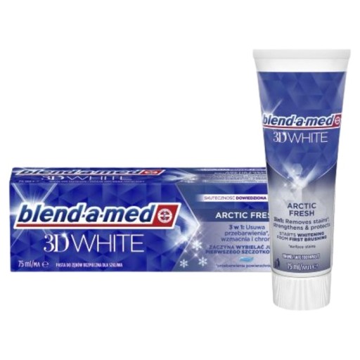 BLEND A MED pasta 3D White Arctic Fresh 75ml