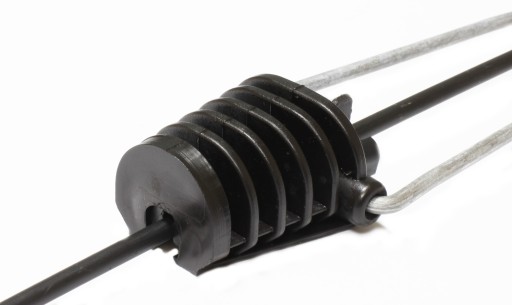 Držiak vlákna H3 pre okrúhle káble z optických vlákien 5-7 mm
