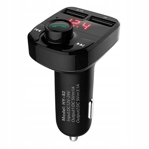 FM SD MP3 BLUETOOTH VYSIELAČ 2xUSB NABÍJAČKA