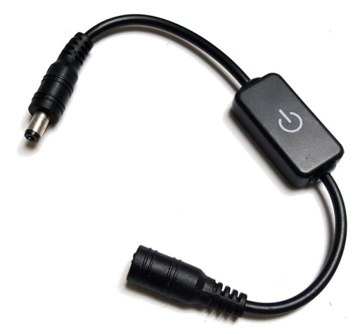 MINI DOTYKOVÝ STMIEVAČ 12V 72W LED pásik ČIERNA
