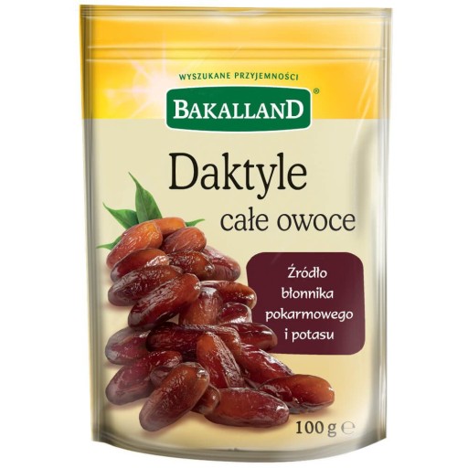 BAKALLAND DATLE BEZ SEMIENKOV, SUŠENÉ 100G