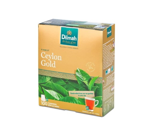 Dilmah Ceylon Gold Black Tea 100 sáčkov EXPRESS
