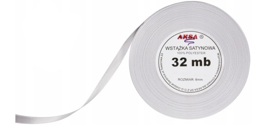 SATÉNOVÁ STUHA 6MM 32MB FARBY