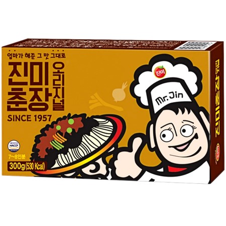 Jjajang pasta z čiernej fazule 300g - Jinmi