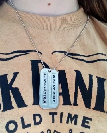 Náhrdelník X - Men Wolverine Logan Dog Tag