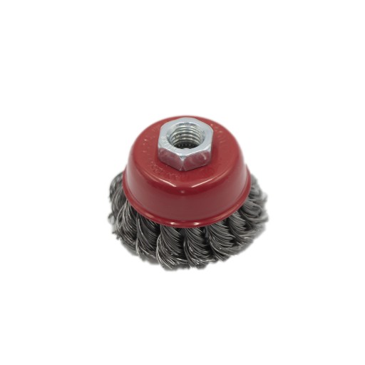 DRÔTENÁ KEFA DRÔT TWISTED M14 65mm NA BRÚSKU