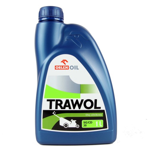 Motorový olej pre kosačky na trávu, vyžínače, Orlen Olej TRAWOL SG/CD 30 | 1 l