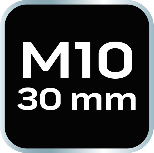 Hrot drážkovaný M10 x 30 mm, S2 x 2 ks.