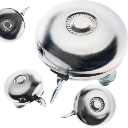 ZVON NA BICYKEL 55MM CHROME JY-B11 NA BICYKEL
