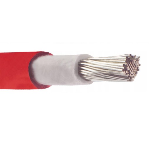 DRÔT SOLÁRNY FOTOVOLTAICKÝ KÁBEL 1 x 10 mm2 ČERVENÝ 1 meter