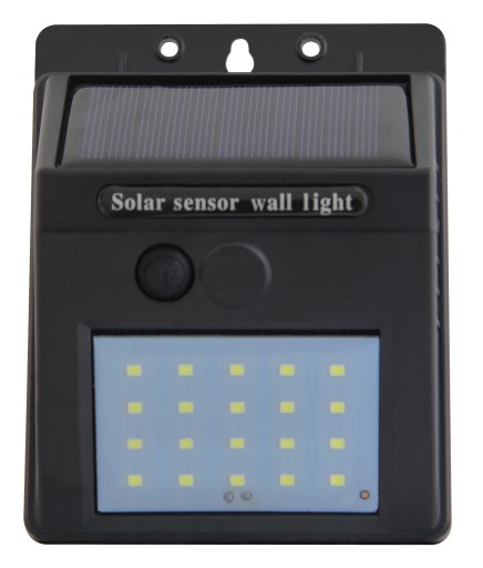 LED SOLÁRNA LAMPA SO SNÍMAČOM DO VONKAJŠEJ ZÁHRADY