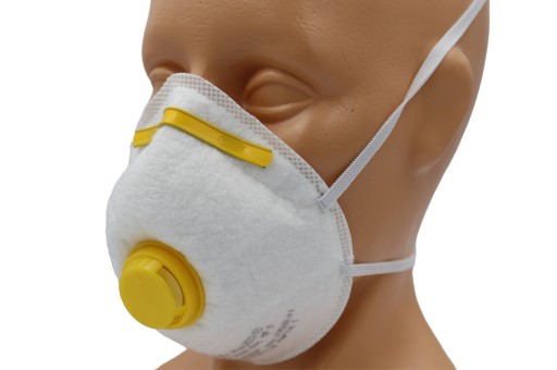 MASKA S VENTILOM P1 POLMASKA FFP1 POĽSKÝ VÝROBOK