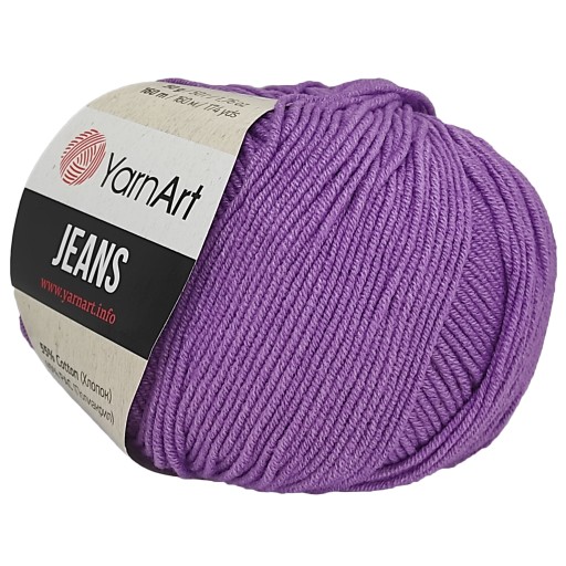 YARNART JEANS 72 svetlofialová priadza