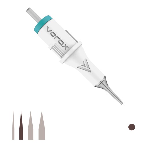 Vertix Pico 1RL 0,25mm LT 1ks # cartridge ihla pre PMU VP .25 LONG Taper