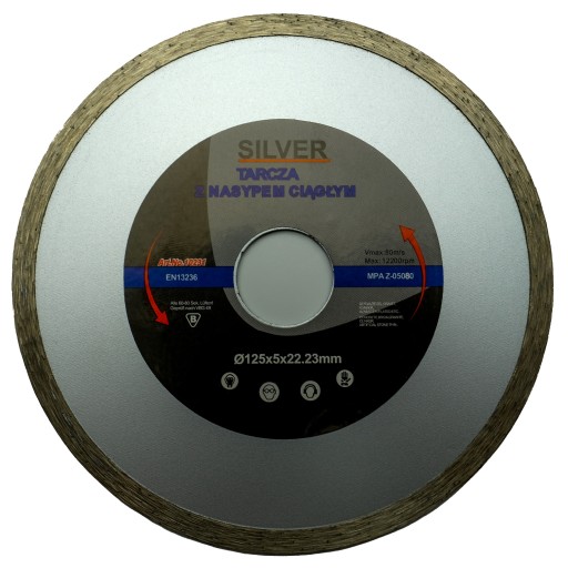 DIAMANTOVÝ DISK S KONTINUÁLNYM ODBEROM 125mm