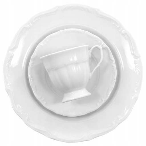 C000 ŠÁLKA 25 BIELY PORCELÁN MÁRIA TEREZA 1