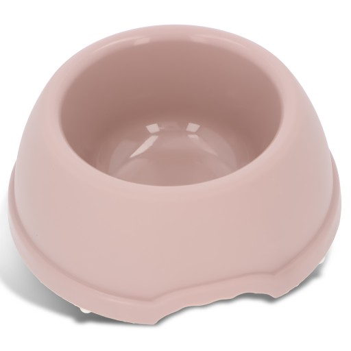 Plastová miska pre psov L, 1,3L, béžová, priem 24,5 cm,