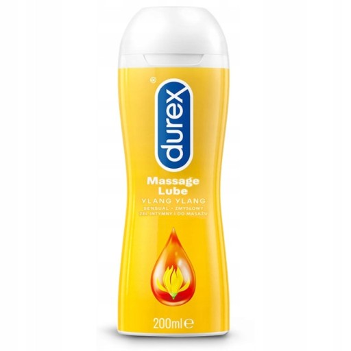DUREX PLAY 2v1 YLANG YLANG Ľahký hodvábny gél na intímnu masáž sex 200 ml