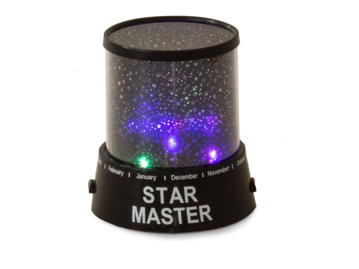 Projektorová lampa nočnej oblohy Star USB 230V