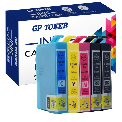 5x ATRAMENTY PRE TLAČIAREŇ EPSON XP235 XP245 XP332 XP342 XP435 XP335 XP432 SET