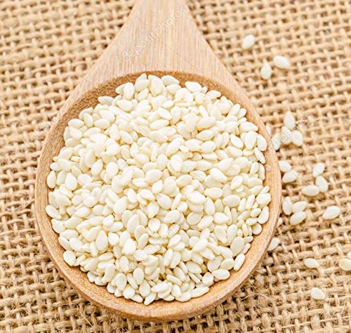 Vylúpané sezamové semienka 100 g Biele sezamové semienka vysokej kvality 100 g