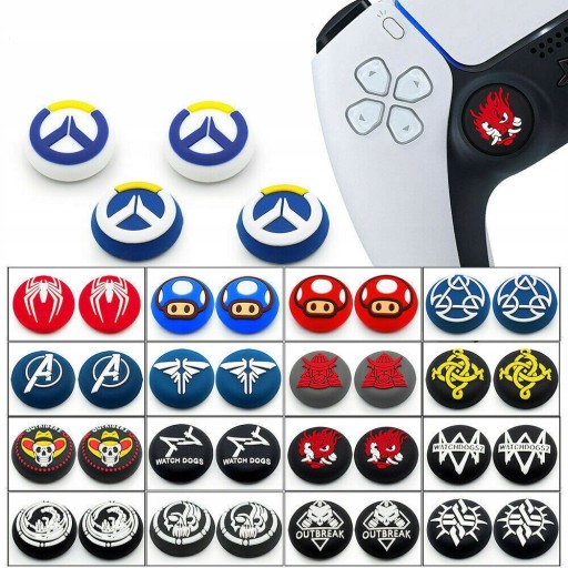Silikónová gumová vrstva PS5 Kpt. Amerika - 2 ks.
