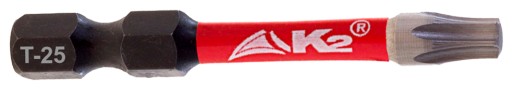 Nárazový hrot pre skrutkovač K2 Impact TX25 TORX T-25 S2 50mm