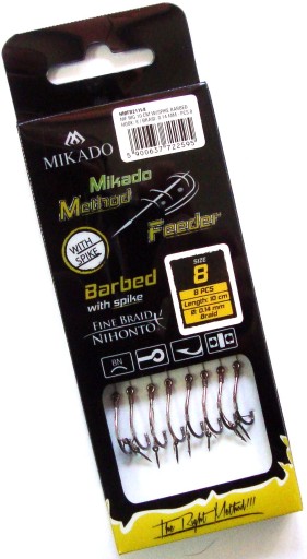 Hotové pletené vodidlá Mikado - S ostnatou ihlou č