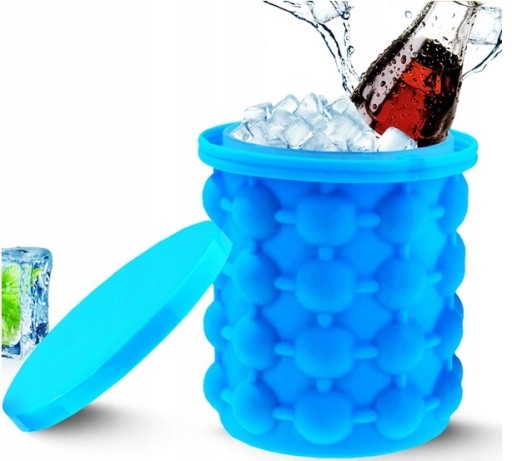 KONTAJNER NA KOCKY ĽADU SILIKÓNOVÝ STROJ ICRO NÁDOBA NA KOCKY ĽADU