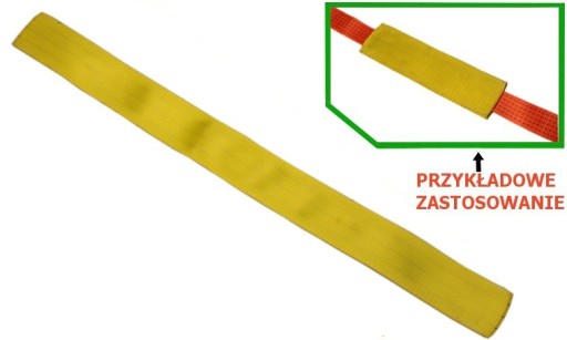 POLYESTEROVÝ CHRÁNIČ PÁSU, dĺžka 100cm, šírka 50mm