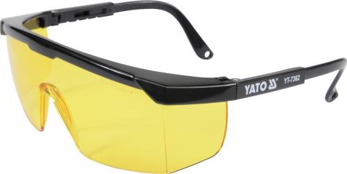 Žlté ochranné okuliare - Yato B6S