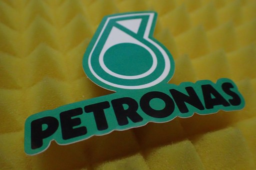 NÁLEPKA PETRONAS MERCEDES F1 NÁLEPKA 8,4 x 5,7 cm