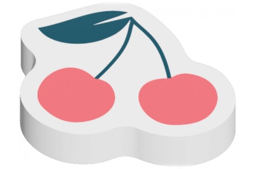 TUTTI FRUTTI ERASER FRUITS INTERPRINT