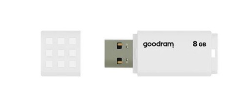UME2 8GB USB 2.0 Pendrive biely