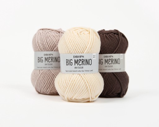 Priadza Drops Big Merino 04 Black