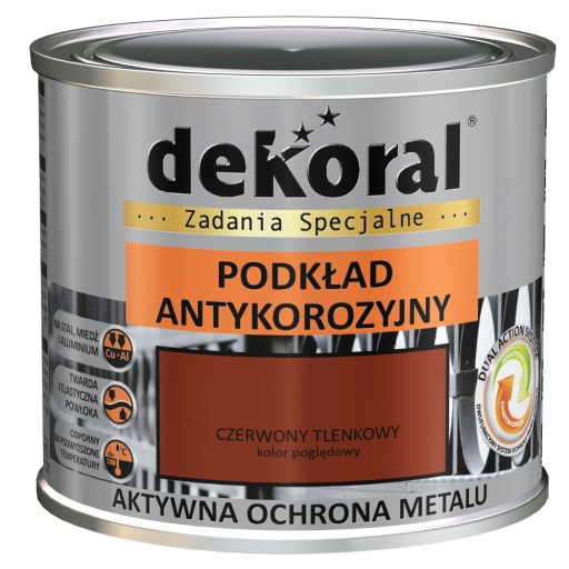 Dekoral Unikor Antikorózny základný náter červený 0,5l