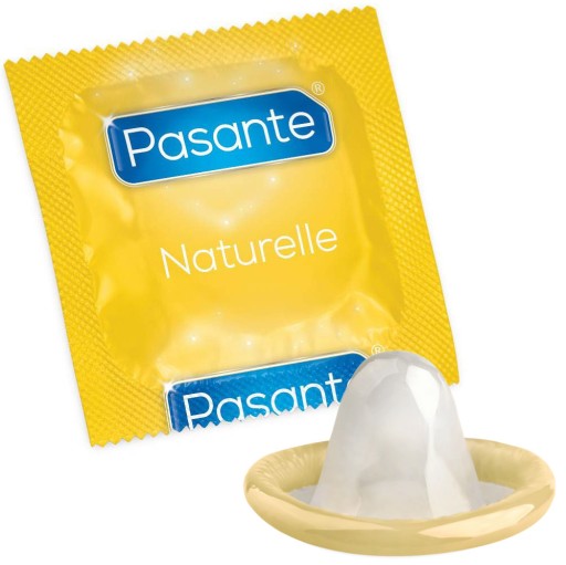Anatomické kondómy Pasante Naturelle 10 kusov
