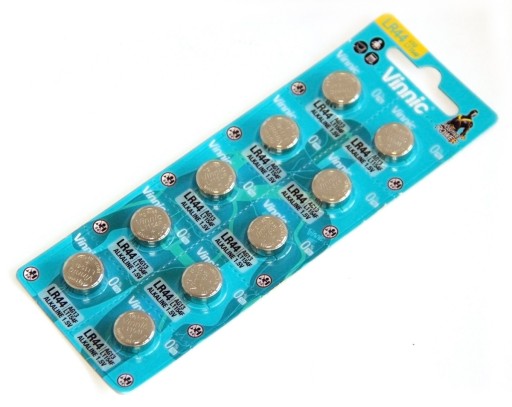 BATÉRIA AG13 LR44 L1154 A76 1,5V blister 10 ks.