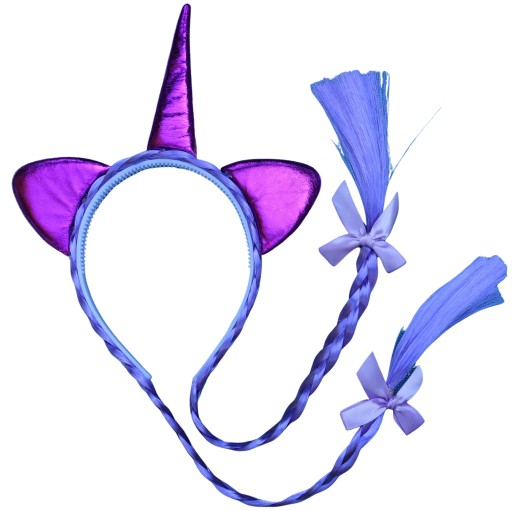 # HAIR BAND vrkôčiky vrkôčiky JEDNOROŽEC