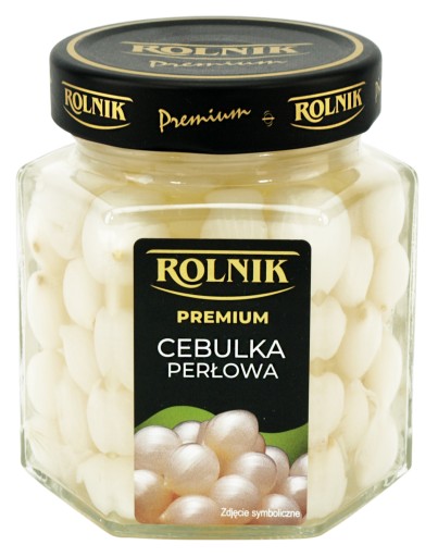 Rolnik Premium perlová cibuľa v marináde 314 ml