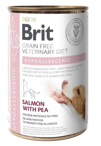 Brit Grain Free VET Diets pre psov hypoalergénne 400 g